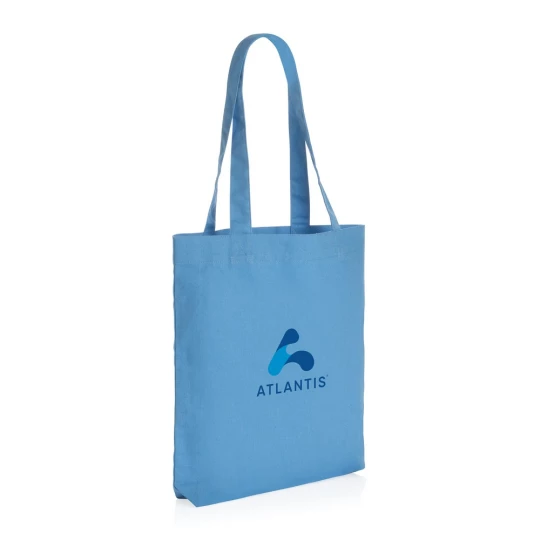 The Impact AWARE™ 285gsm recycled canvas tote bag is the perfect way to carry your essentials wherever you go. This spacious tote provides sufficient space for all your daily needs. With AWARE™ tracer that validates the genuine use of recycled materi-1