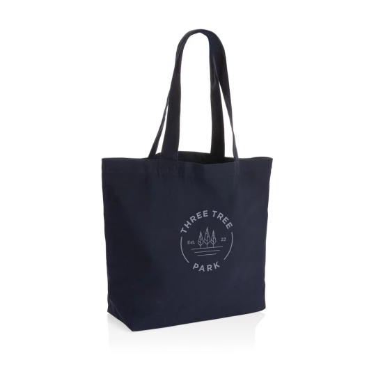 Impact Aware™ 240 gsm rcanvas shopper w/pocket undyed (P762.965)-1
