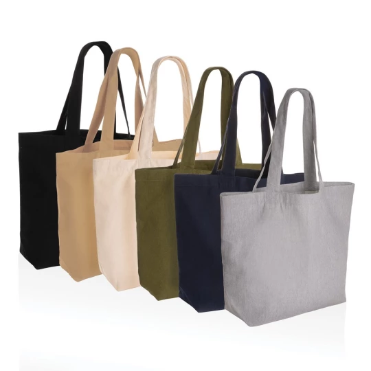 Impact Aware™ 240 gsm rcanvas shopper w/pocket undyed (P762.968)-1