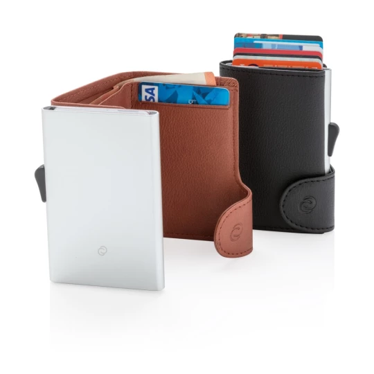 Etui na karty kredytowe i portfel C-Secure, ochrona RFID (P850.511)-1