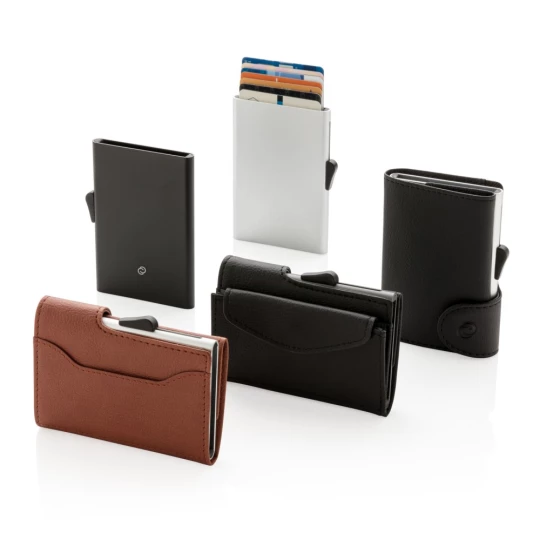 Etui na karty kredytowe i portfel C-Secure, ochrona RFID (P850.511)-1