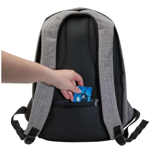 Anti-theft laptop backpack 13