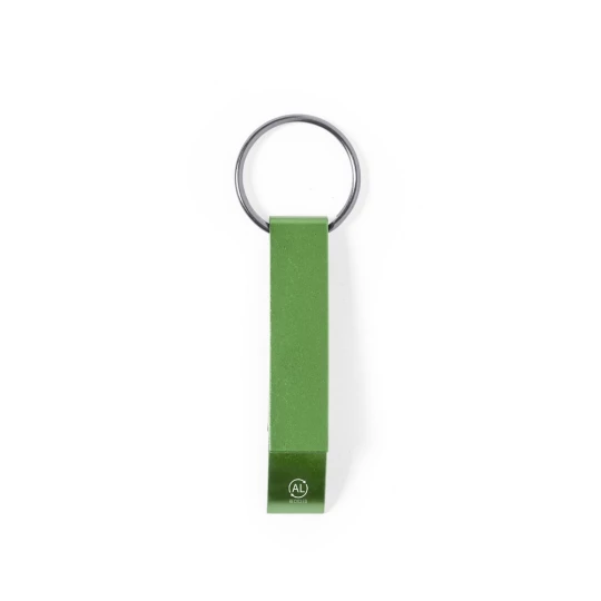 Brelok do kluczy, otwieracz do butelek z aluminium z recyklingu (V1102-06)-1