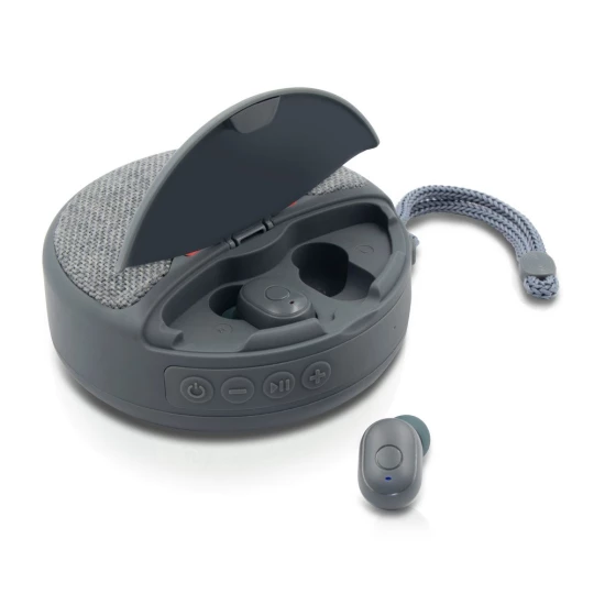 Głośnik bezprzewodowy 5W Air Gifts, radio, bezprzewodowe słuchawki douszne | Caleb (V7282-19)-1