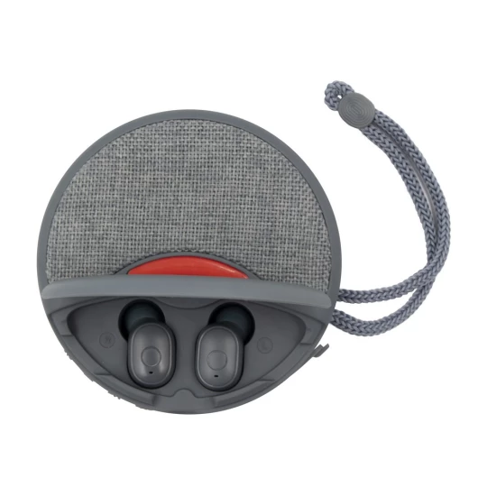 Głośnik bezprzewodowy 5W Air Gifts, radio, bezprzewodowe słuchawki douszne | Caleb (V7282-19)-1