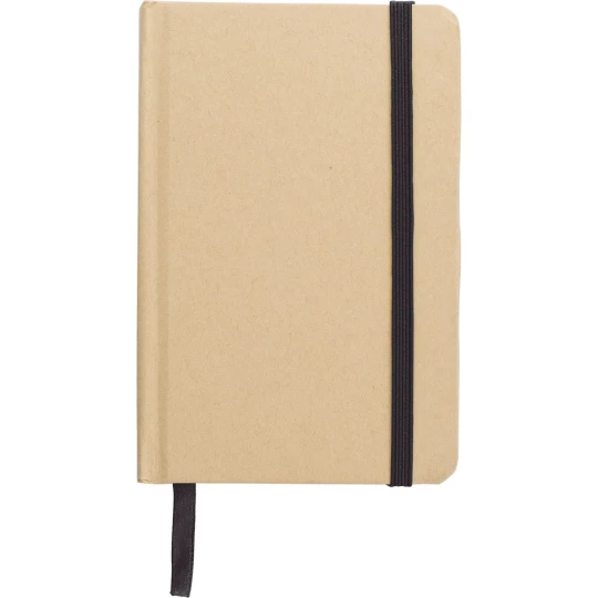 Notatnik A6 z papieru kraftowego z recyklingu (V1164-03)-1
