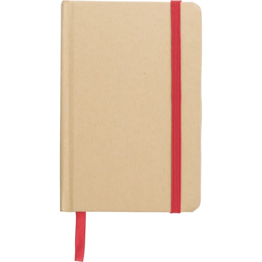 Notatnik A6 z papieru kraftowego z recyklingu (V1164-05)-1