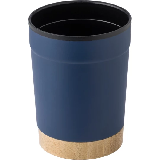 Thermo mug 300 ml with bamboo detail (V1179-04)-1