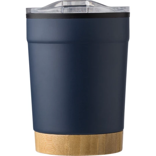 Thermo mug 300 ml with bamboo detail (V1179-04)-1