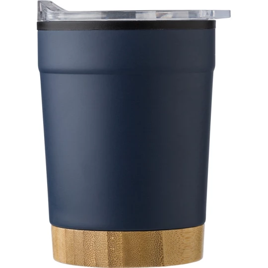 Thermo mug 300 ml with bamboo detail (V1179-04)-1