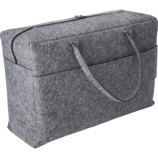 Torba sportowa, podróżna z filcu RPET (V1259-19)-1