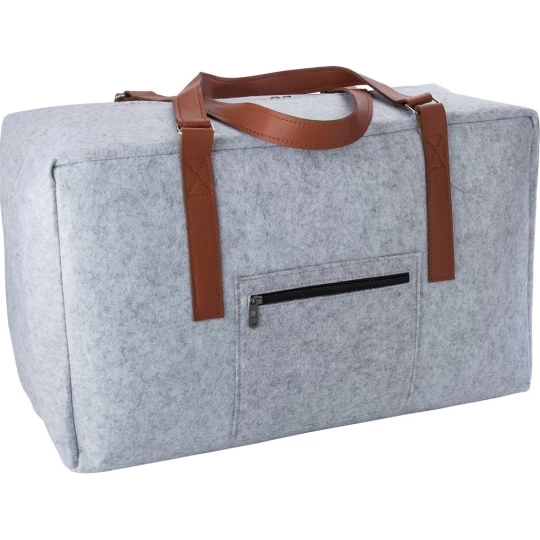 Torba sportowa, podróżna z filcu RPET (V1251-19)-1