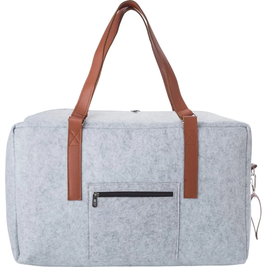 Torba sportowa, podróżna z filcu RPET (V1251-19)-1