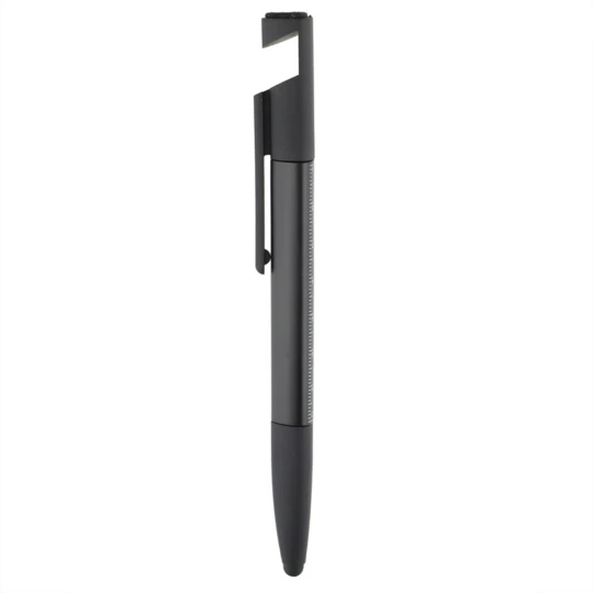 Długopis wielofunkcyjny, czyścik do ekranu, linijka, stojak na telefon, touch pen, śrubokręty (V1849-03)-1