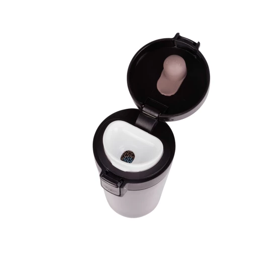 Kubek termiczny 300 ml, posiada sitko zatrzymujące fusy | Laura (V0552-03)-1