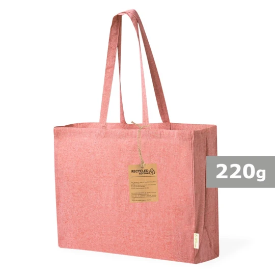 Recycled cotton shopping bag (V2130-05)-1