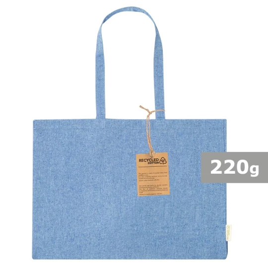 Recycled cotton shopping bag (V2130-11)-1