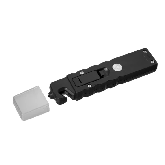 Latarka bezpieczeństwa 4 LED COB, przecinak do pasów, młotek bezpieczeństwa (V9732-03)-1
