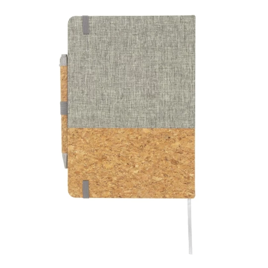 Cork notebook A5 with ball pen | Layla (V0056-19)-1