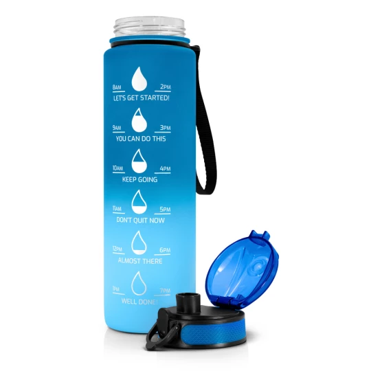 Motivational bottle 1000 ml Air Gifts | Kayleigh (V2144-04)-1