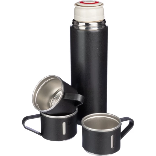 Termos 420 ml, trzy kubki 150  ml (VA195-03)-1