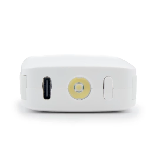 Power bank 4000 mAh, karabińczyk i lampka 1W | Dimetrice (VA109-02)-1