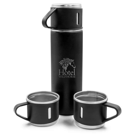 Termos 420 ml i 3 kubki 150 ml | Quavean (VA117-03)-1