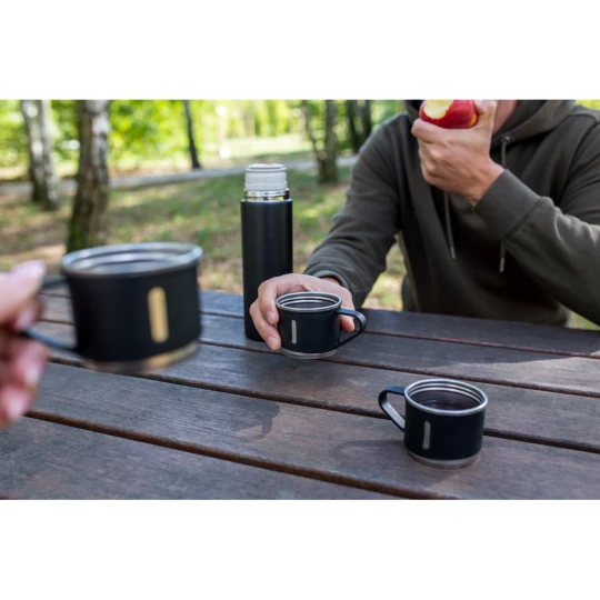 Termos 420 ml i 3 kubki 150 ml | Quavean (VA117-03)-1