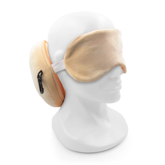 Plush dog, travel pillow, eye mask | Atta (HE848-20)-1