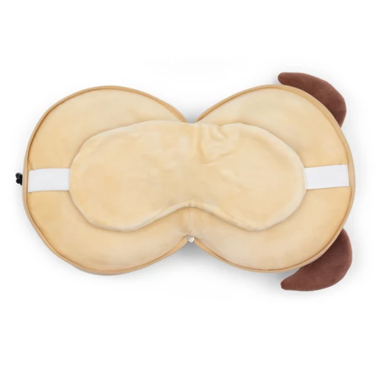 Plush dog, travel pillow, eye mask | Atta (HE848-20)-1