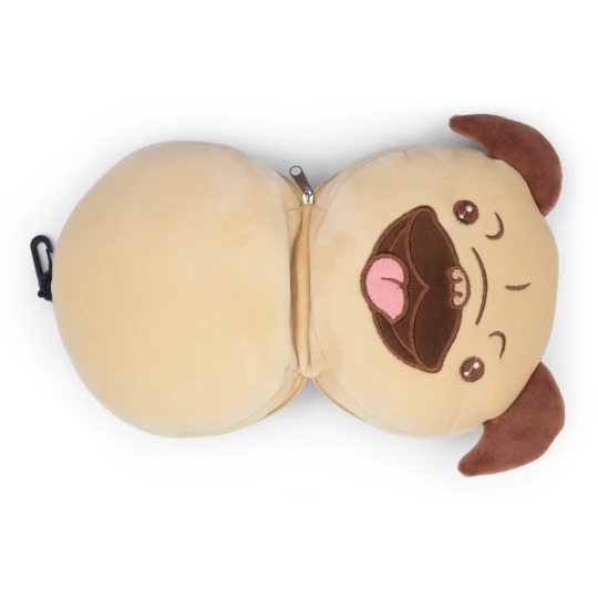 Plush dog, travel pillow, eye mask | Atta (HE848-20)-1