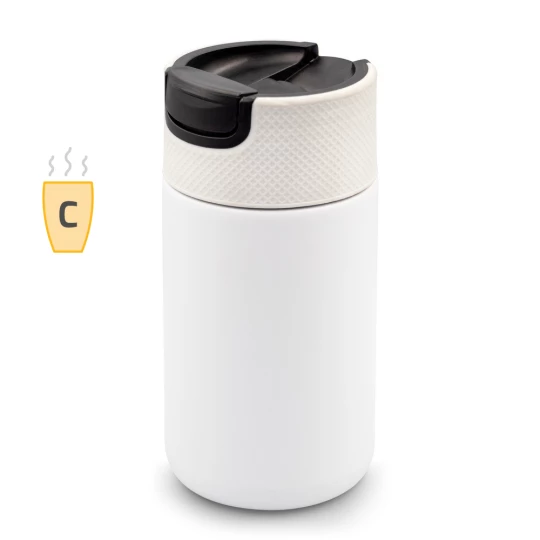 Kubek termiczny 400 ml Air Gifts z ceramiką | Nabila (VA050-02)-1