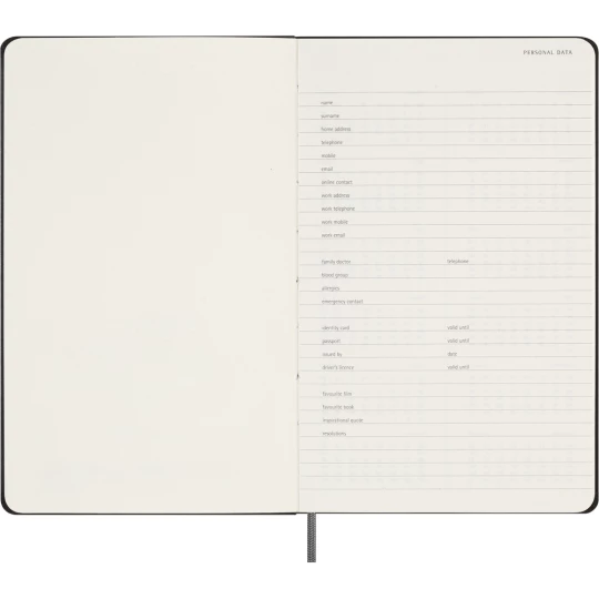 Spiralny kalendarz MOLESKINE UNDATED (VM990-03)-1
