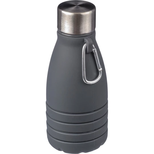 Składana butelka sportowa 550 ml z karabińczykiem (VA459-03)-1