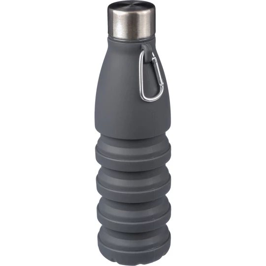 Składana butelka sportowa 550 ml z karabińczykiem (VA459-03)-1