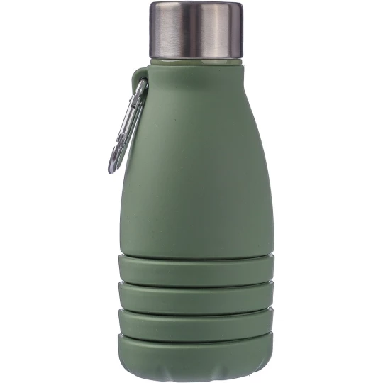 Składana butelka sportowa 550 ml z karabińczykiem (VA459-06)-1