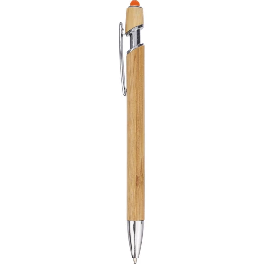 Kugelschreiber aus Bambus, Touchpen (VA442-07)-1