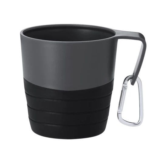 Składany kubek podróżny 340 ml z karabińczykiem (VA669-03)-1