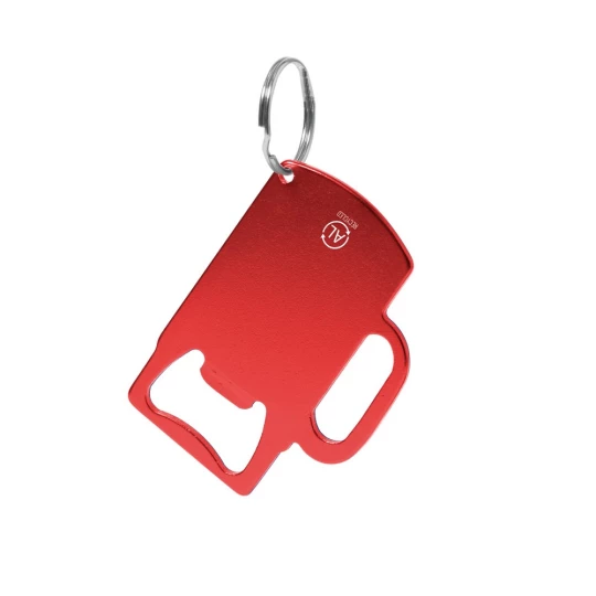 Brelok do kluczy, otwieracz do butelek z aluminium z recyklingu (VA701-05)-1