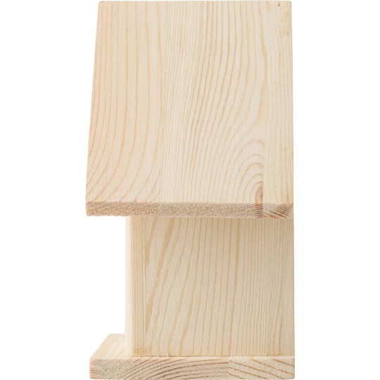 Birdhouse for painting, paints and brush (V7347-17)-1