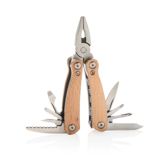 Wood multitool mini, brown (P221.379)-1