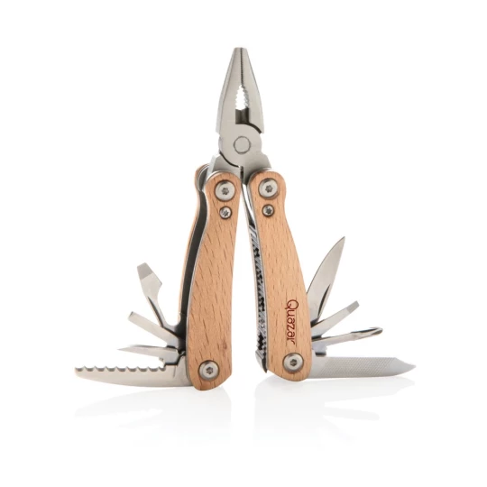 Wood multitool mini, brown (P221.379)-1