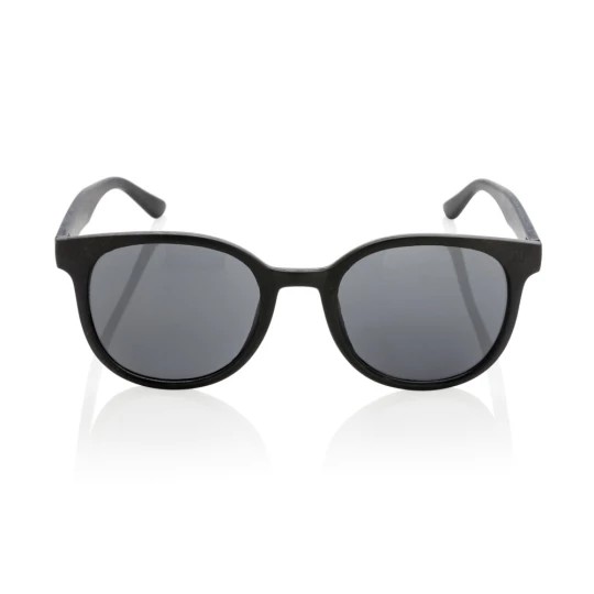 ECO Weizenstroh Sonnenbrille, schwarz (P453.911)-1