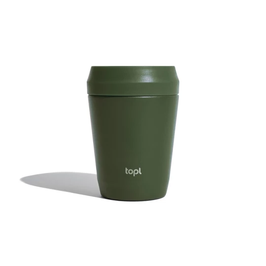 Topl Recycled Steel To Go Tumbler Patented 360 Lid 235ml (VTO02-06)-1