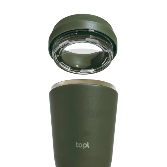 Topl Recycled Steel To Go Tumbler Patented 360 Lid 235ml (VTO02-06)-1
