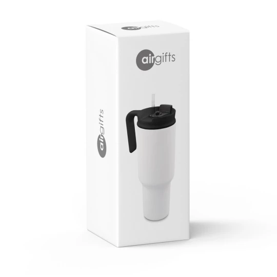 Kubek termiczny 1100 ml Air Gifts z ergonomicznym uchwytem | Ony (VA094-02)-1