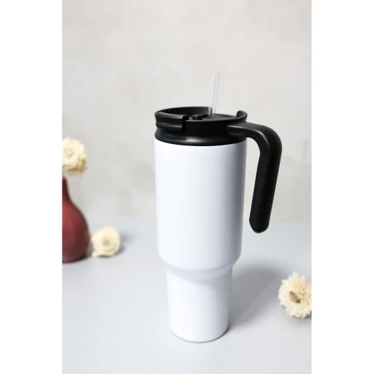 Kubek termiczny 1100 ml Air Gifts z ergonomicznym uchwytem | Ony (VA094-02)-1