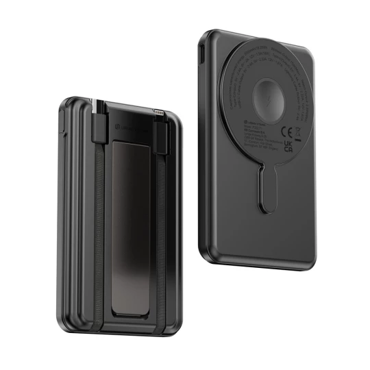 Magnetyczny power bank 5000 mAh Urban Vitamin Redwood (P322.7101)-1