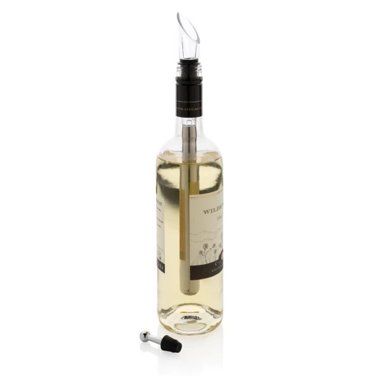 Schładzacz do wina Vino, nalewak z aeratorem (P911.062)-1
