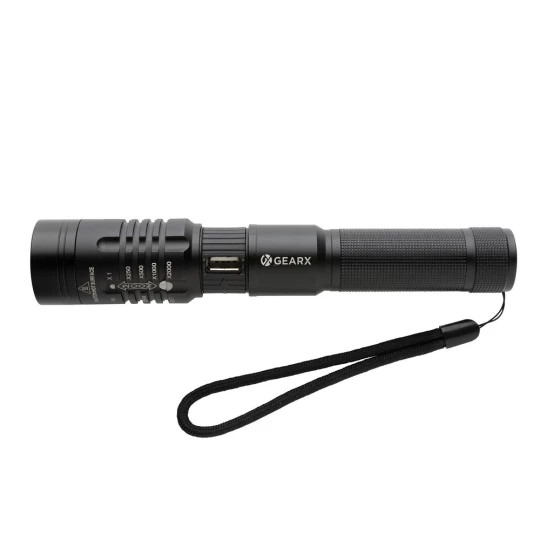 Latarka Gear X, ładowana przez USB (P513.851)-1